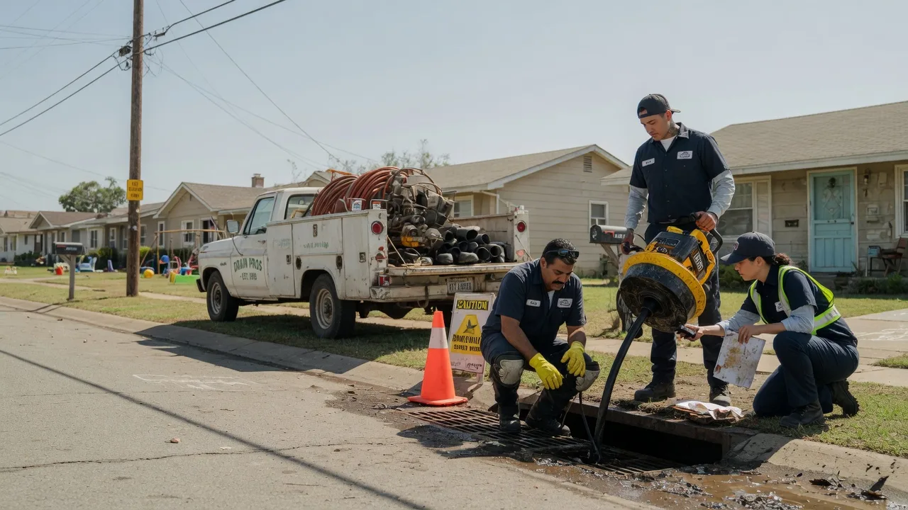 Drain Cleaning in Davilla, TX near me